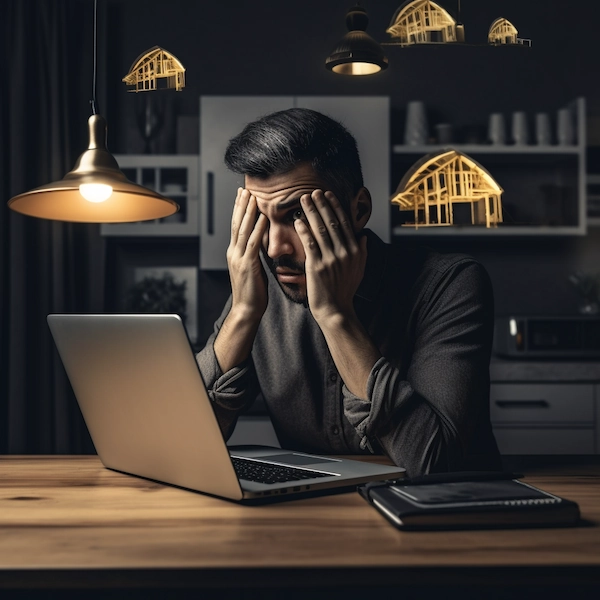 Stressed Real Estate Customer
